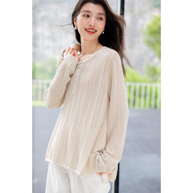 MOKANA Women's Casual Long Sleeve Knit Top