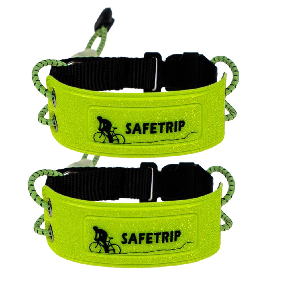 

Outdoor Reflect Straps for Night Walking Cycling Running Safety Reflector Tape Bands for Wrist Arm Ankle Leg High Visibility 2pcs