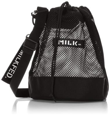 Milkfed MESH SHOULDER POUCH 103202053003 Black