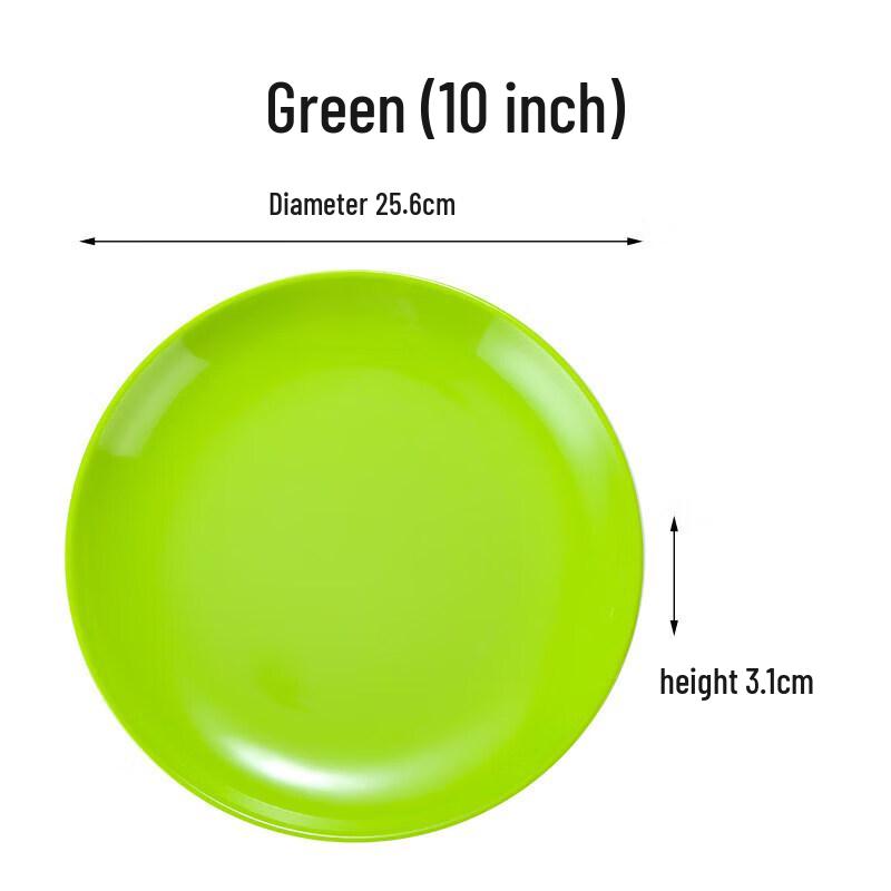 Thickened Melamine Imitation Porcelain Dinner Plates