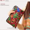 Yunnan Ethnic Style Women's Embroidered Clutch Bag - Retro Wallet with Traditional Design