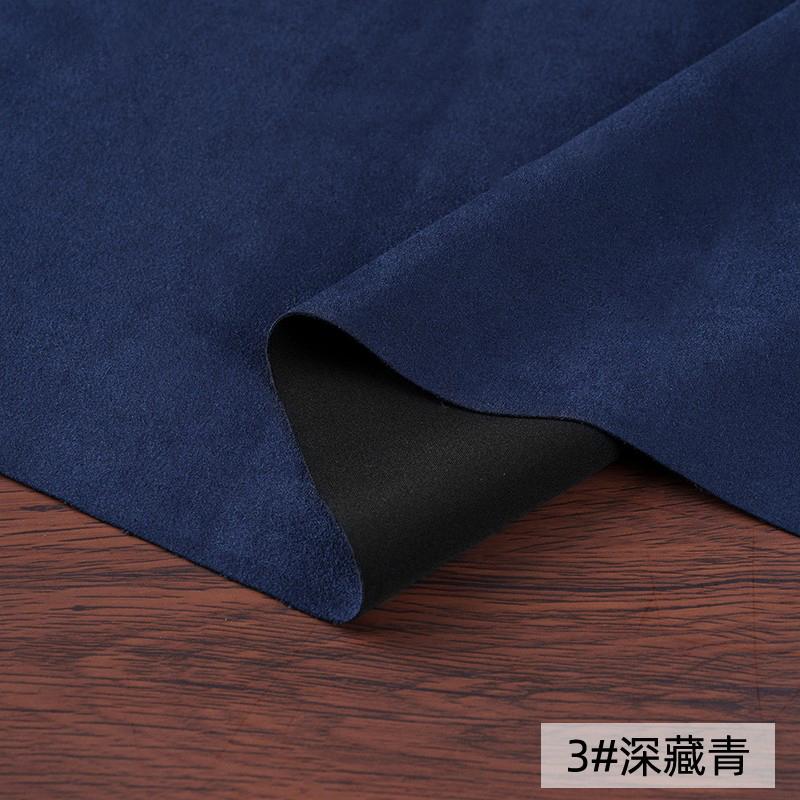 Suede Knitted Air Layer Fabric Brushed Elasticity High Quality Soft Smooth Delicate for Sewing Clothes 860g/m