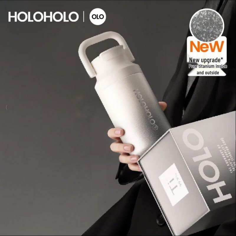 HOLOHOLO LLC-05 Tea Infuser Titanium Thermos Cup