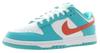 Кроссовки Nike Dunk Low Retro белый/пыльный кактус/космическая глина