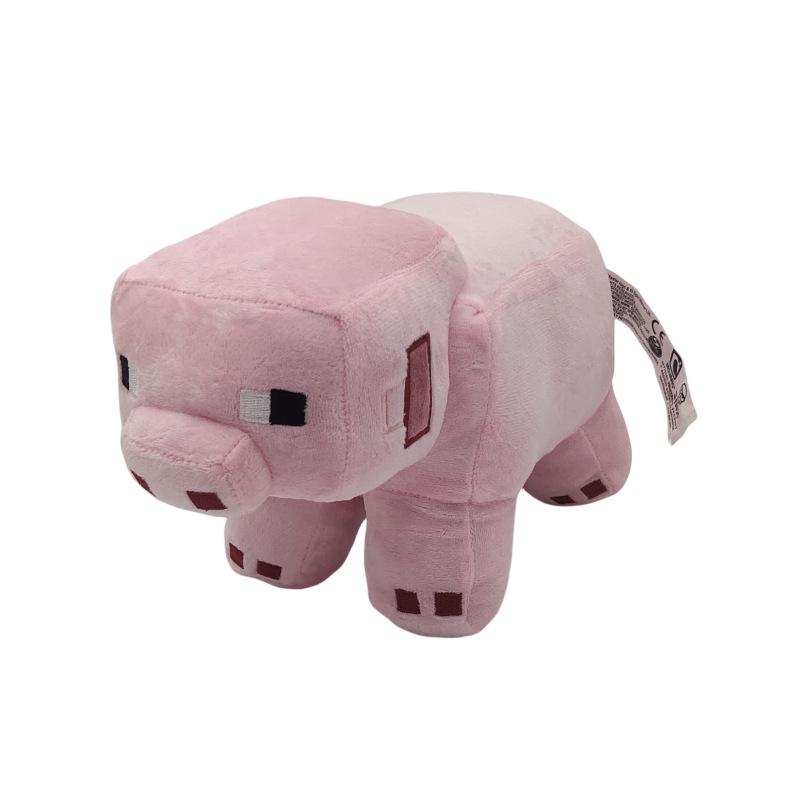 Minecraft Plush Toy Set: Iron Golem, Creeper, Zombie, Fox, Panda