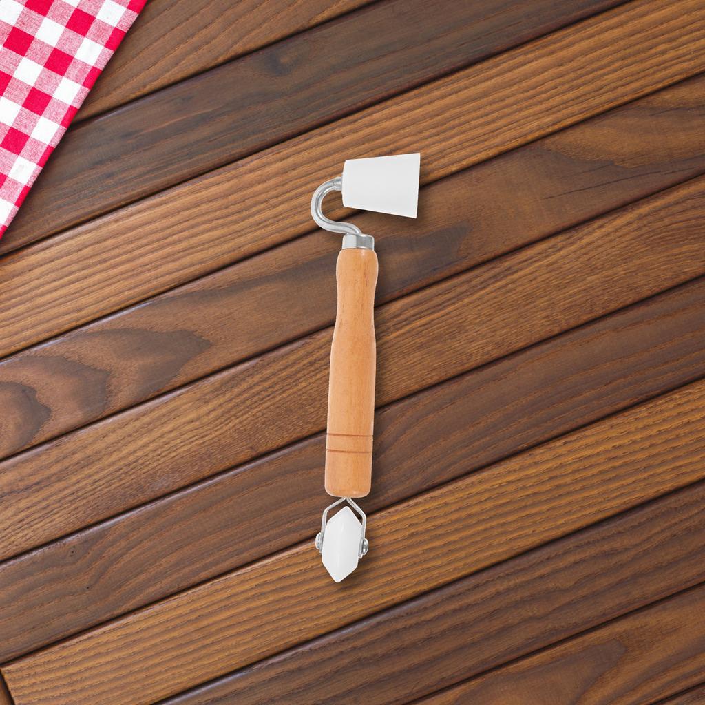 Roller for Wallpapering Wood Handle Seam Press Tool Lightweight Wear Resistant Perfect Fit To Avoid Wrinkles Professional Use