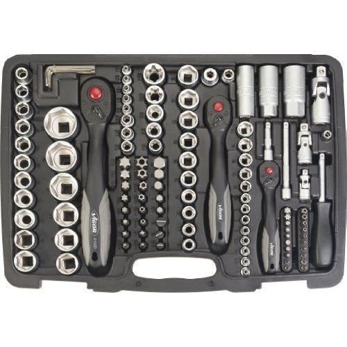 Jeu De Douilles - Vigor - V2461 - 172 Pièces - Hexagonal - Chrome