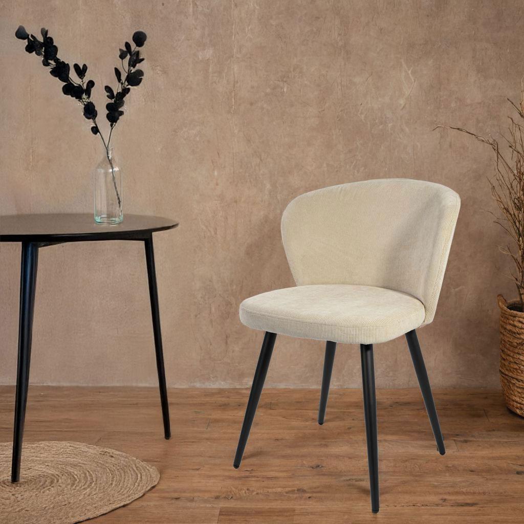 Corduroy Beige Krosby Chair