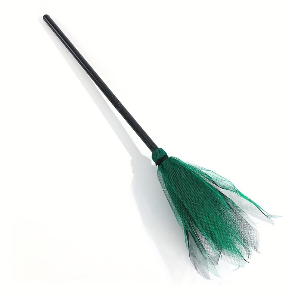 1 Stück Halloween-Hexenmopp-Besen Cosplay-Requisite, abnehmbares lustiges Geisterfest-Ornament, Party-Dekorationsmaterial und kreatives Feiertagskostüm-Geschenk