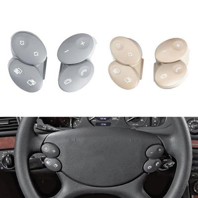 Mercedes-benz E CLS G SL CLK W211 W219 W209 W463 W230 Araba direksiyon Anahtarı Kontrol Düğmesi ayar kapağı 1 Çift