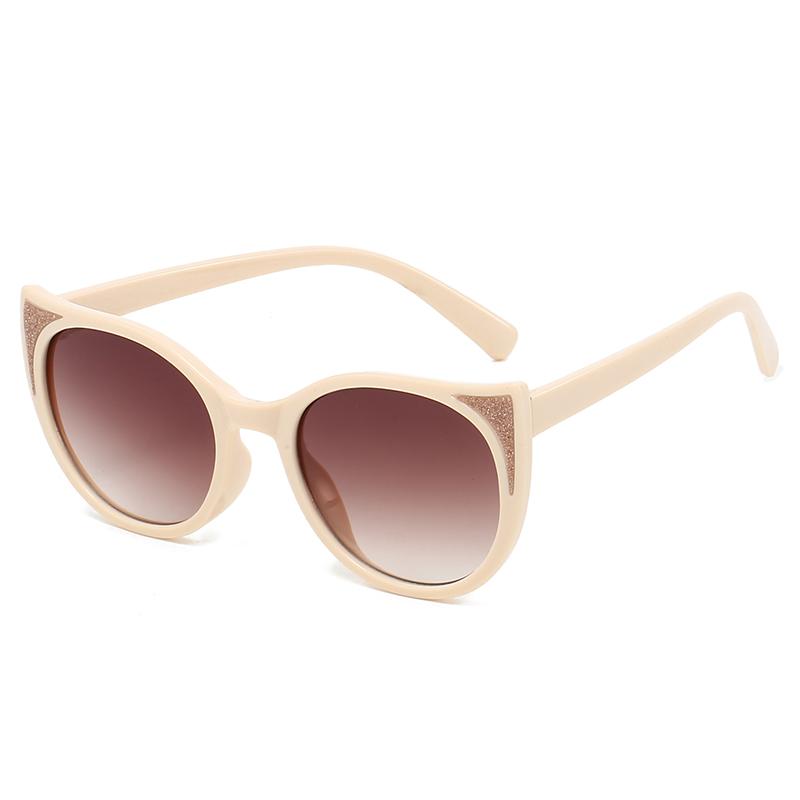 New Kids Sunglasses Trend Retro Cat Eye UV400 Sun Glasses Artistic Minimalist Boys Girls Eyewear