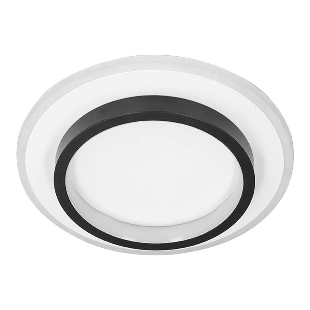 85-265V Wide Voltage LED Ceiling Light Black Finish Ceiling Lamp LED Flush Mount Light  Garage