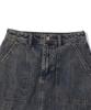 BEENTRILL Sunday Fatigue Denim Mini Skirt (Indigo)