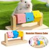 Hamster Fitness Cube Colorful Multi Faceted Activity Stress Relieving And Anti Depressant Toys For Hamster Sports
