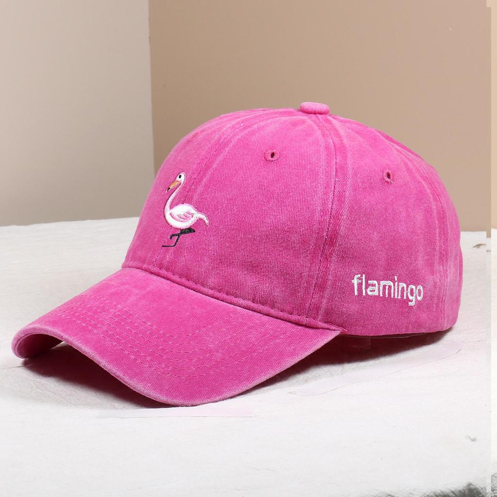 Love Horse Embroidered Cotton Baseball Cap - Casual Outdoor Sun Protection Hat
