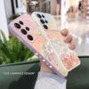 Oil Flowers Phone Case For Samsung Galaxy S25FE S24 S23 S22 S21 S20 Ultra Plus FE S10 S9 S10E Note 20 Ultra 10 9 Plus Cover