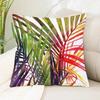 Bedroom Decorative Pillows Tropical Plant Leaves Printed Cushion Covers Home Living Room Sofa