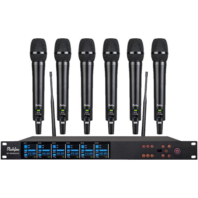 Runpu RP-WTFT616S Wireless Conference Microphone System (CN Version)