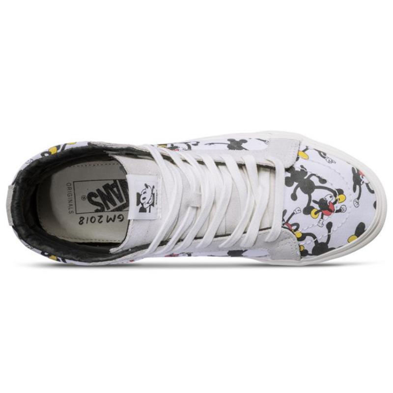 Vans Disney X Geoff McFetridge X SK8 Hi Mickey's 90th Sneakers VN0A38FYRNQ