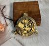 Big 5' Sundial Compass with Wooden Box For Him - Anniversary Gift, Engraved Gift, Husband Gift, Groomsmen Gift, Father Gift