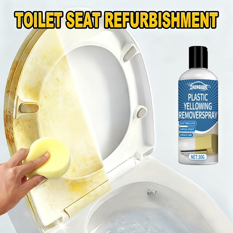 30ml Plastic Yellowing Removal Spray - Instantly Restores the Shine and Solves Discoloration Issues for Car Lights, Air Conditioning Units, Car Pa