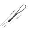 5pcs Adjustable Key Lanyard Short Braid Bottle Lanyard Necklace Wrist Strap U Disk Lanyard Phone Lanyard