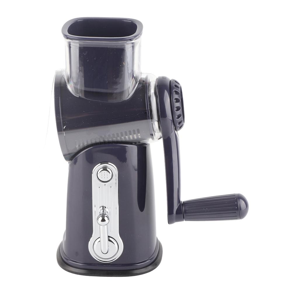 Rotating Cheese Grater Hand Roller Type Multi Blade Vegetable Cutter for Fruit Potato Nuts