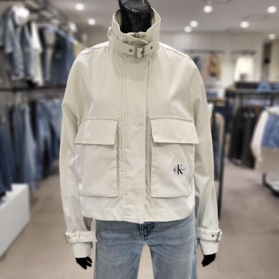 Women's Cotton Utility Short Jacket (J223030-CGA)