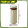 Water Bottle for Travel Leak Silicone with Portable Lid Suitable Office Camping Beach Hiking
