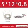 201 Stainless Steel Rust-proof Flat Washer - National Standard Hardware Fasteners with Complete Specifications, In Stock.