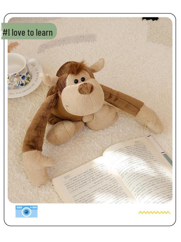 Orman Hayvanları Peluş Oyuncaklar - Aslan, Fil, Goril, Geyik Bebekler - Hayvanat Bahçesi Hediye Koleksiyonu