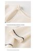 Korean Style Slimming Cashmere Women's Knit Sweater - Autumn/Winter Collection