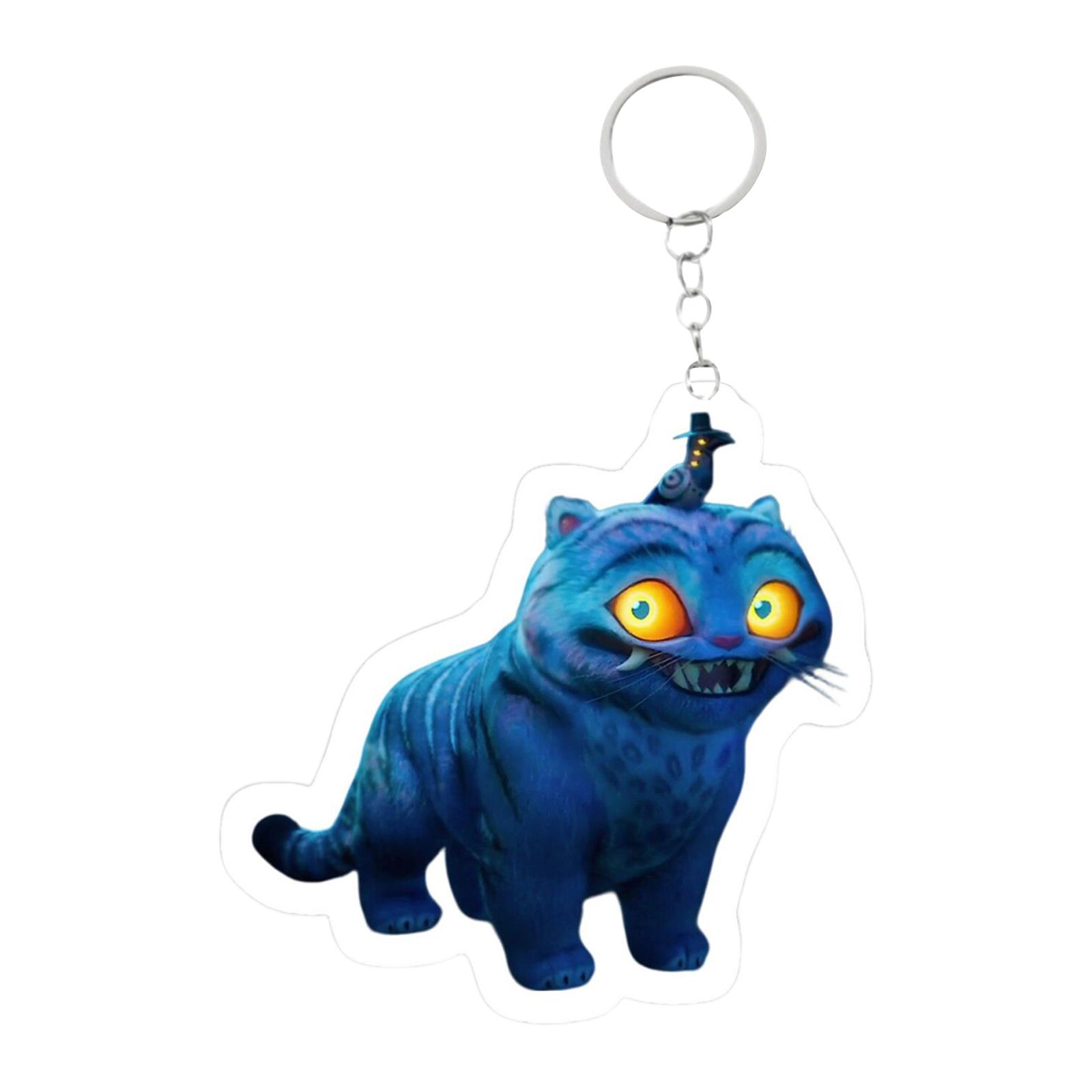 

2D Плоский, Акриловый Мультяшный Брелок, Можно Повесить на Рюкзаки, Наплечные Сумки, Ключи, Милый Брелок, Украшение для Одежды. One Size