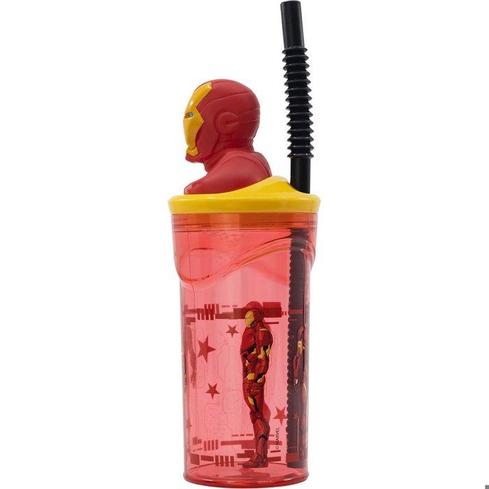 Gobelet - Tataway - Avengers - 360 Ml - Plastique Recyclable - Figurine 3D
