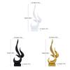 Modern Flame Small Sculpture Resin Home Decor For Living Room And Office Gift