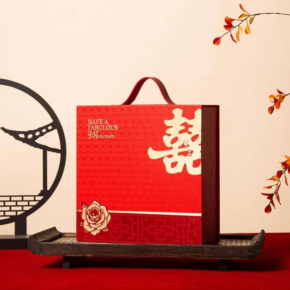 Handheld Wedding Gift Box Chinese Style Wedding Candy Box Exquisite Bridesmaid Box Wedding