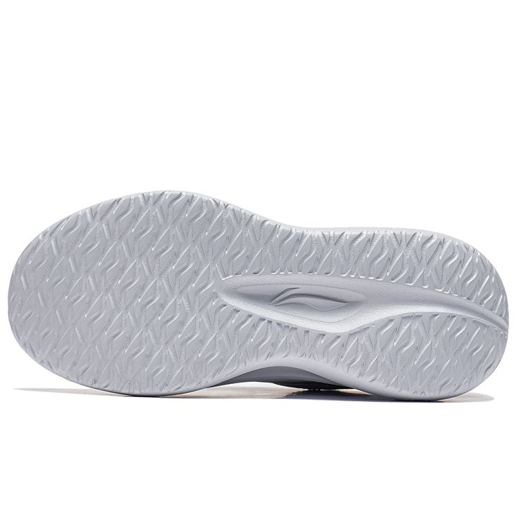 Li Ning Atom 1.0 Casual Breathable Non-Slip Wear-Resistant Shoes Kids Sneakers Silver YKCT060-1