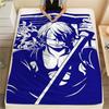 One Piece Character Print Flannel Blanket,High Quality Comfortable for All Seasons,Home Decor,Warmth and Comfort,Perfect for Christmas Gifts