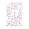 Cartoon Butterfly Rhinestone Face Stickers for Kids Self-Adhesive Gem Stickers for Stage Performance Makeup DIY Girl Dress Up Party Props