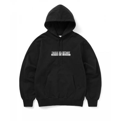 Thisisneverthat Tnt International Hoodie Black
