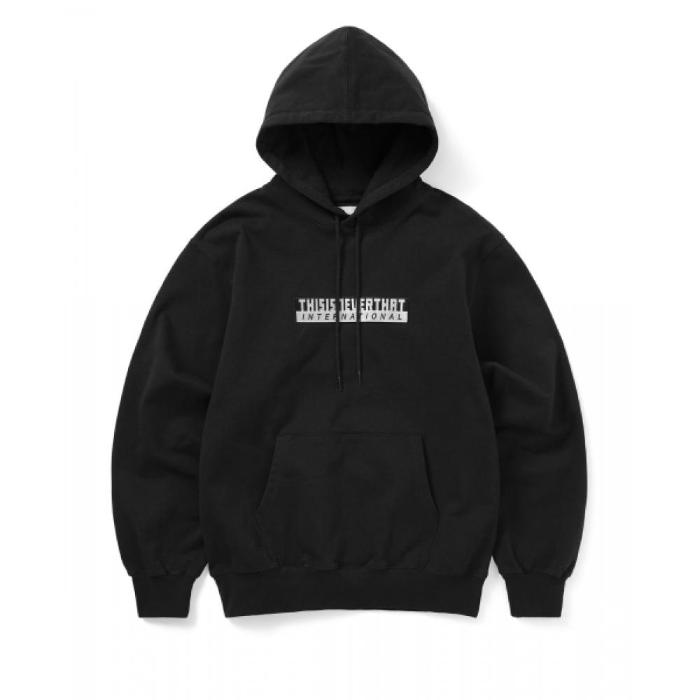 Thisisneverthat Tnt International Hoodie Black S
