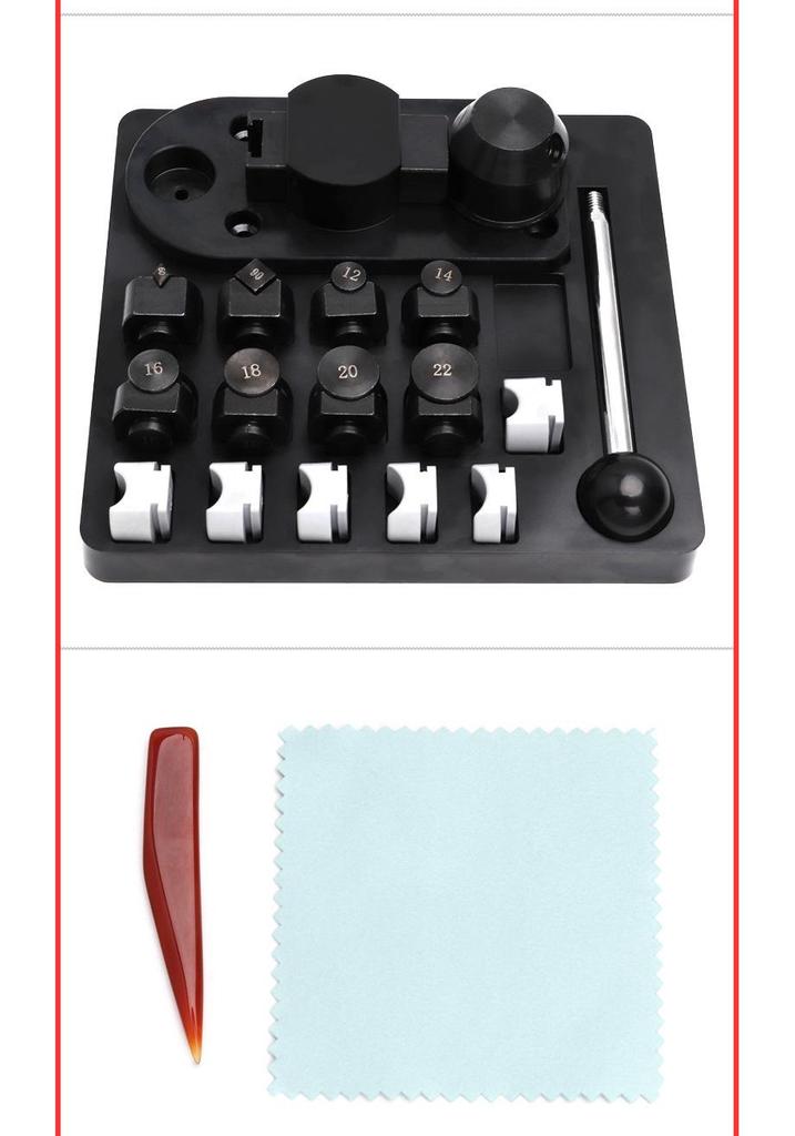 Ring Bender Crimping & Rolling Machine Kit for Gold, Silver, Copper Forming & Repair