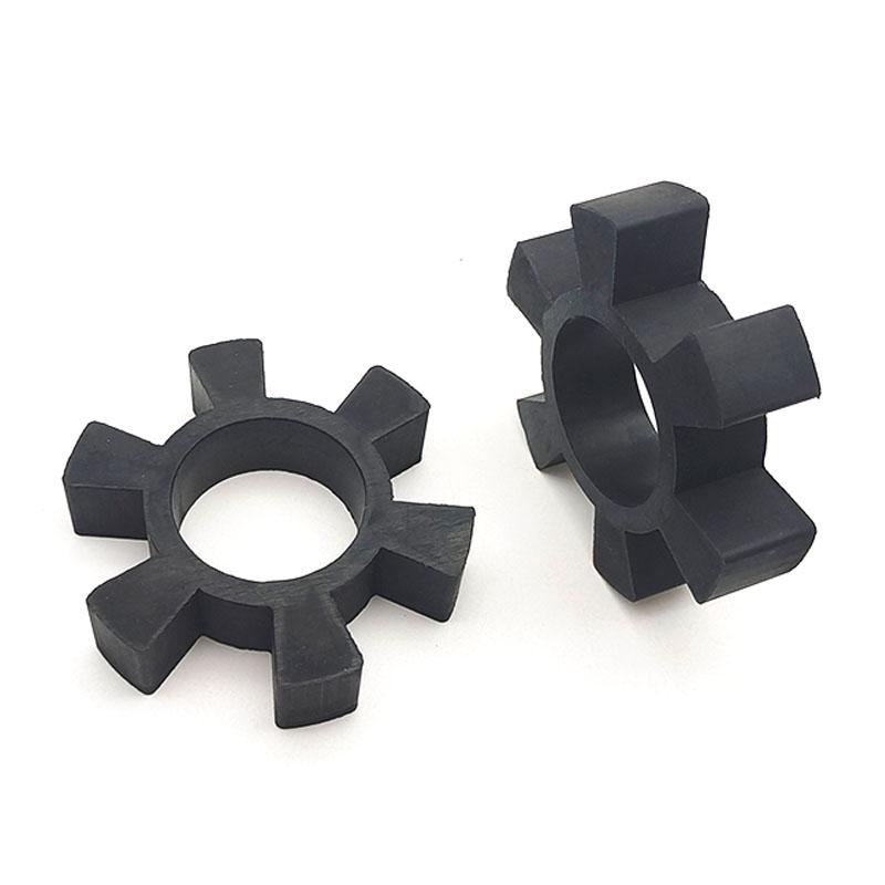 Polyurethane 6-Point Hex Rubber Coupler Vibration Damping Pad for Water Pump