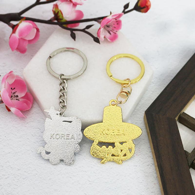[K-PoP] Korean Traditional Keychain – Blue Tiger & Gat Collection