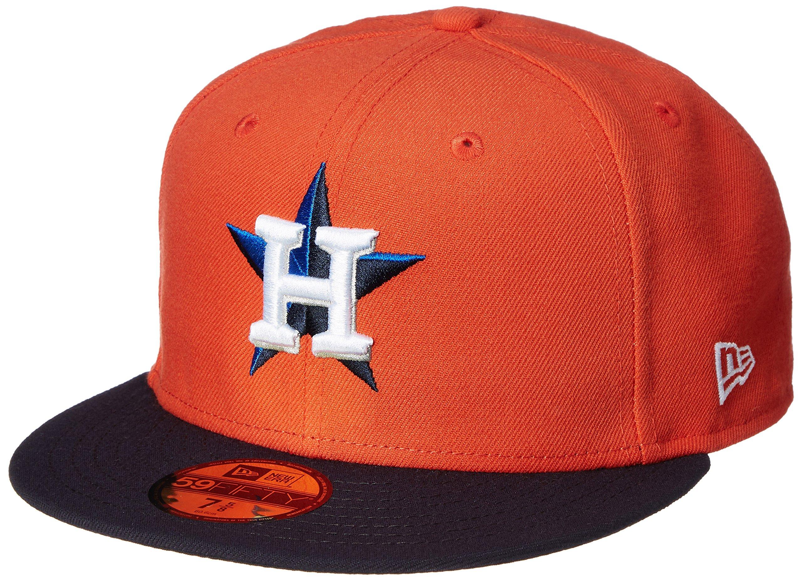 

Baseball Cap 59FIFTY MLB Onfield Houston Astros Alternate 2022 Model Free [New Era] Orange/Navy