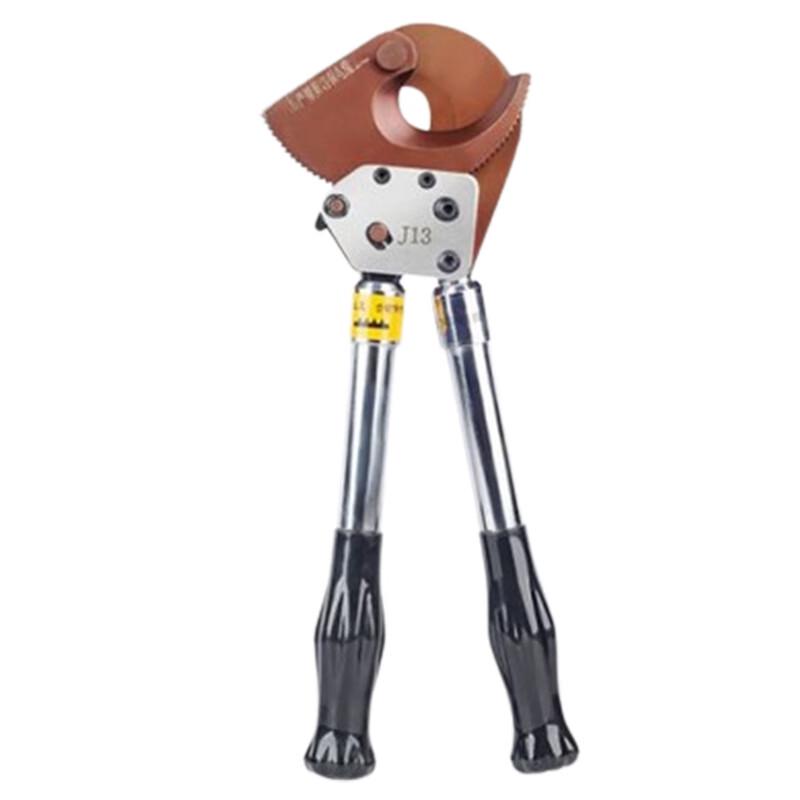 EMEADS J-13 Retractable Ratchet Steel Wire Cutter CN plug (adapter included)