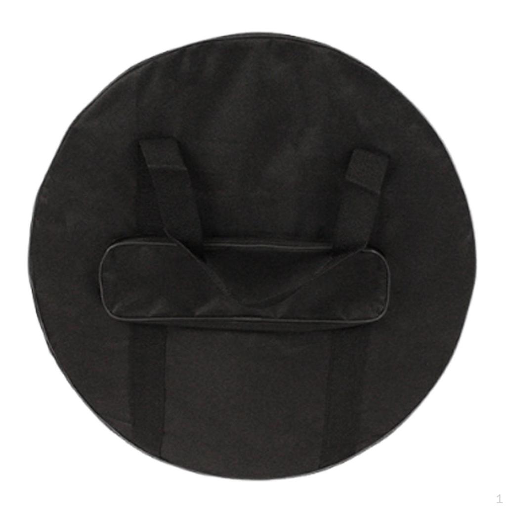 Cymbal Bag Carry Case Side Pocket Storage Gong for Stage Show Concert Live