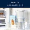 Brita Water Filter, Pitcher Type, PFOS/PFOA Removal Tested, Filtered Water Capacity: 1.15L (Total Capacity: 2.2L) [Genuine Japanese Product] Includes