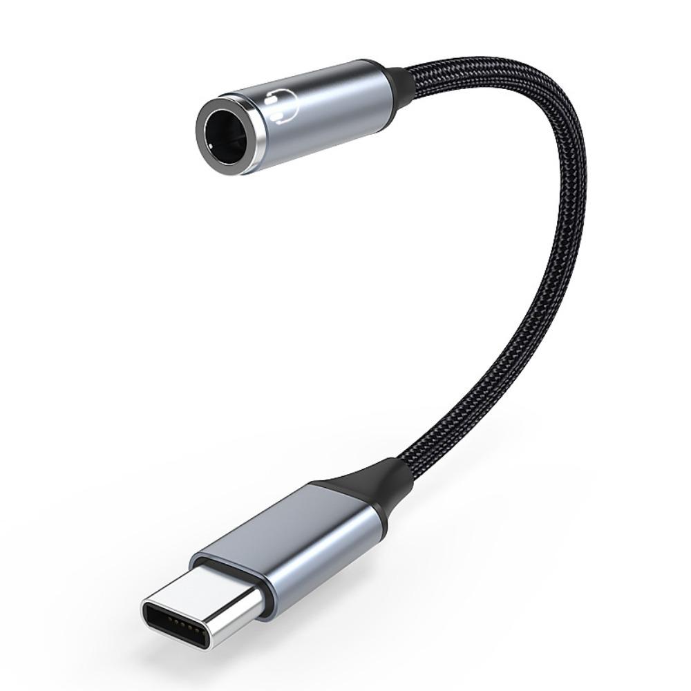 3,5 MM Jak 2'si 1 arada USB C - Aux Ses Kablosu 2'si 1 arada USB Tip C Ses Kablosu Telefon/Kulaklık için