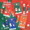 Hangsu Original Christmas Magnetic Bookmarks: Creative, Cute Page Clips - Perfect for Students and Small Gifts
